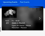 2 Tickets voor Adele.  (23 augustus), Tickets en Kaartjes, Concerten | Dance, Augustus