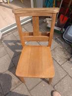 Authentieke bidstoel / kerkstoel met een vak aan achterzijde, Antiek en Kunst, Antiek | Meubels | Stoelen en Banken, Ophalen