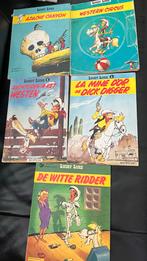 Vintage Lucky Luke Stripboeken - 5 Delen, Meerdere stripboeken, Ophalen of Verzenden, Gelezen