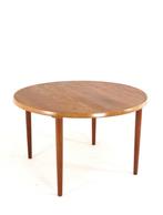 Deense ronde eettafel 'Horne' vintage gratis bezorging, -, Verzenden, -, Zo goed als nieuw