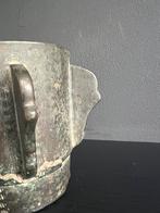 15e Eeuwse Bronzen Vijzel, Ophalen of Verzenden, Brons