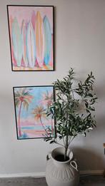 Palm & Surfplank Posters - Zonder Lijst, Ophalen of Verzenden