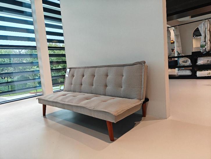 Europe Baby Outline Slaapbank 2-in-1 - Taupe, Huis en Inrichting, Slaapkamer | Slaapbanken, Zo goed als nieuw, 80 cm, 190 cm of minder