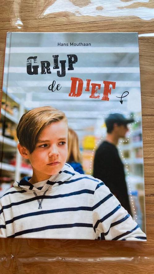 Hans Mouthaan - Grijp de dief, Boeken, Kinderboeken | Jeugd | 13 jaar en ouder, Zo goed als nieuw, Ophalen of Verzenden