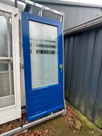 Knappe voordeur 93x 211.5  dubbelglas, Doe-het-zelf en Verbouw, Deuren en Horren, Ophalen