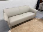 Nieuw Leolux Mayon Bank & 2 Fauteuils Wapiti leer Design, Huis en Inrichting, Leolux, Ophalen of Verzenden, Rechte bank, Nieuw