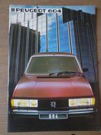 Autofolder; Peugeot 604. Folder is nieuw uit 1986 ., Boeken, Auto's | Folders en Tijdschriften, Nieuw, Peugeot, Ophalen of Verzenden