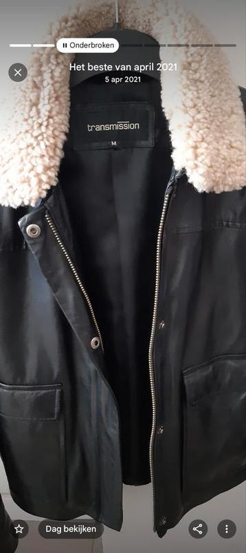 Nieuw leren dames jasje beschikbaar voor biedingen