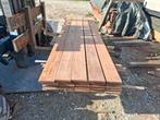 Restpartij 25 stuks hardhout vlonderplanken 275 cm bezorgen, Tuin en Terras, Terrasdelen en Vlonders, Ophalen, Nieuw, A, Hout