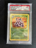Nidoking 1st edition shadowless base PSA 9, Ophalen of Verzenden, Zo goed als nieuw