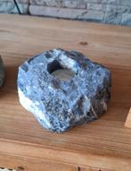 Edelsteen waxinelichthouder, Huis en Inrichting, Woonaccessoires | Kandelaars en Kaarsen, Ophalen of Verzenden, Zo goed als nieuw