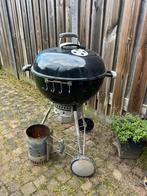 Weber original kettle 57cm, Tuin en Terras, Houtskoolbarbecues, Ophalen, Gebruikt, Weber, Met accessoires