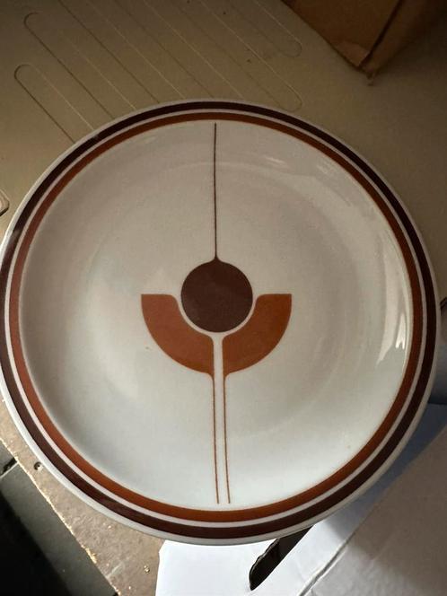 Vintage Mosa borden 49x, Antiek en Kunst, Antiek | Servies los, Ophalen of Verzenden