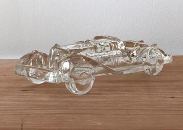 Glazen Mercedes-Benz 500K Model Jaren 30 Sportwagen 18.5 cm beschikbaar voor biedingen