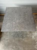 Val-eur tuintafel met marmer blad, Ophalen, Zo goed als nieuw, Rechthoekig