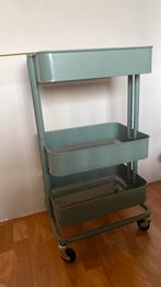 Ikea roltafel RASKOG grijsgroen, Ophalen