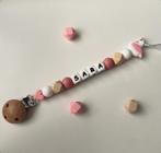 Speenkoord met naam, Ophalen of Verzenden, Nieuw, Kraamcadeau