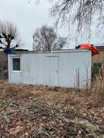 Kantoorunit / Tinyhouse / Schaftkeet / Bouwkeet 6m x 3m, Ophalen, Gebruikt