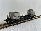 Fleischmann DB containerwagon met 2 containers Haus zu Haus, Gebruikt, Gelijkstroom, Fleischmann, Wagon