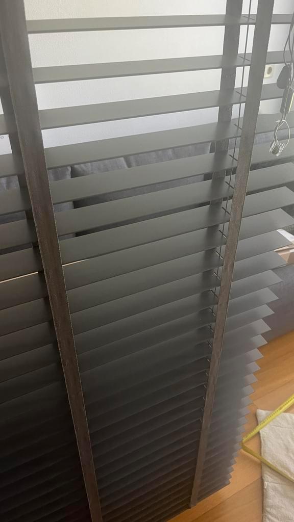 GAMMA jaloezie nieuw taupe 50mm, Huis en Inrichting, Stoffering | Gordijnen en Lamellen, Nieuw, 100 tot 150 cm, 100 tot 150 cm