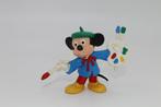 Mickey Mouse als schilder met palet vintage Bully cadeautip, Mickey Mouse, Ophalen of Verzenden, Zo goed als nieuw, Beeldje of Figuurtje