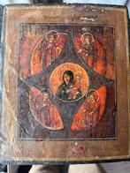 Antiek Russisch Orthodox Icoon, Ophalen of Verzenden