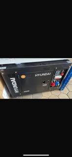 HYUNDAI HDG90 Heavy duty diesel generator 400V 7,5Kva, Doe-het-zelf en Verbouw, Aggregaten, Ophalen of Verzenden, Nieuw, Dieselolie