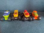 4 monster truck hotwheels, Ophalen of Verzenden, Zo goed als nieuw