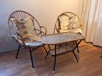 Vintage rotan setje, Ophalen