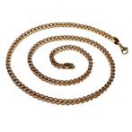 60cm4mm Ketting Unisex VerguldStaal Visgraat Schakelsketting, Overige materialen, Birgitta-Gracht 33, 6465 EL Kerkrade, Nederland