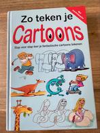 Zo teken je cartoons, Ophalen of Verzenden, Zo goed als nieuw, Boek of Gids
