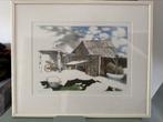 Litho - Nicolaas Wijnberg (gesigneerd), Antiek en Kunst, Kunst | Litho's en Zeefdrukken, Ophalen of Verzenden