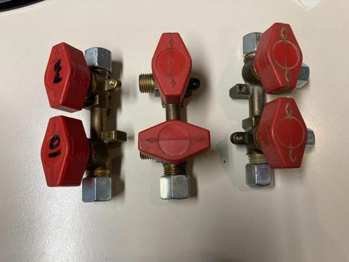 Gasklepblok VK2, inlaat 10 mm/ Afsluitkleppen/verdeelblokken, Caravans en Kamperen, Camper-accessoires, Zo goed als nieuw, Ophalen