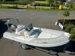 Nette rib/rubberboot compleet met trailer en motor, Watersport en Boten, Overige merken, Gebruikt, Ophalen of Verzenden, Benzine