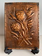 Koperen koper plaquette, Antiek en Kunst, Antiek | Koper en Brons, Ophalen of Verzenden, Koper
