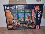 Mooie Poezen Puzzel poes gaat puzzelen Schmidt 1000 stukjes, Ophalen of Verzenden, 500 t/m 1500 stukjes, Zo goed als nieuw, Legpuzzel