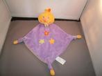 eend/vogel action paars/geel met 3 sterren op de doek knopen, Kinderen en Baby's, Speelgoed | Knuffels en Pluche, Ophalen of Verzenden
