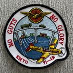 Patch RNLAF EMVO 91-4B No Guts No Glory, Verzamelen, Embleem of Badge, Nederland, Luchtmacht, Ophalen of Verzenden