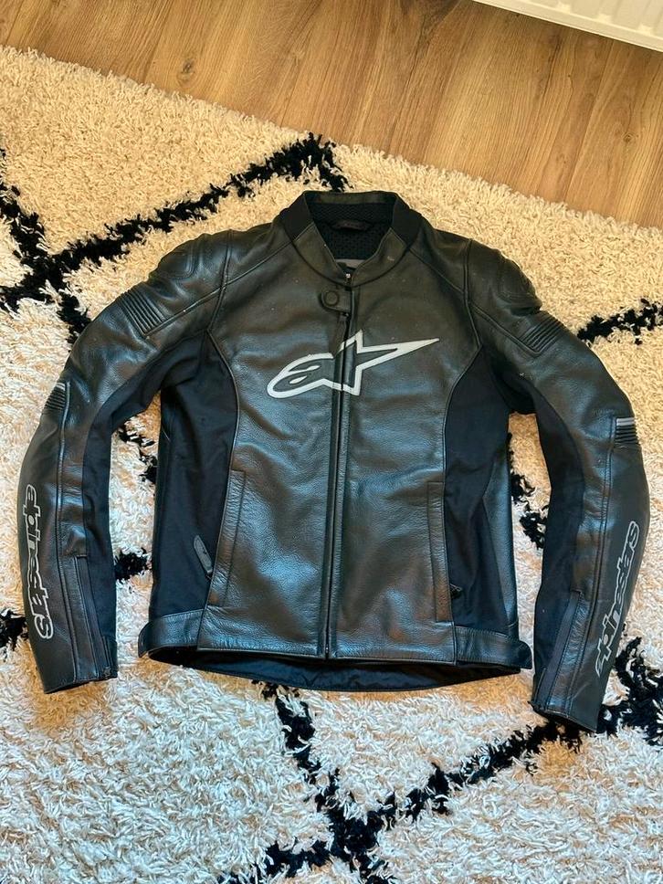 Alpinestars sp-1 leather jacket maat 46, Motoren, Kleding | Motorkleding, Laarzen, Tweedehands, Ophalen