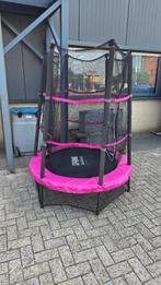 trampoline roze gebruikt maar goede staat, Ophalen, Gebruikt