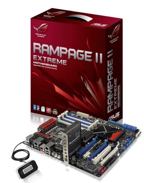 ASUS Rampage II Extreme socket 1366, Computers en Software, Moederborden, Gebruikt, DDR3, Verzenden