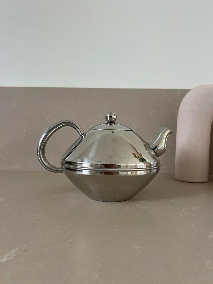 Bredemeijer Minuet 5606BS Theepot – 1,4L Dubbelwandig RVS, Huis en Inrichting, Keuken | Keukenbenodigdheden, Gebruikt, Ophalen of Verzenden