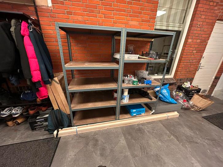 Stellingkast voor in de berging, Huis en Inrichting, Kasten | Stellingkasten, Gebruikt, Ophalen