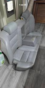 BMW E34/e32 Leer Grijs voorstoelen, Ophalen of Verzenden, Gebruikt, BMW