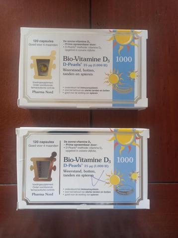Pharma Nord Bio Vitamine D3 25mcg 1000IE (120 capsules)  beschikbaar voor biedingen