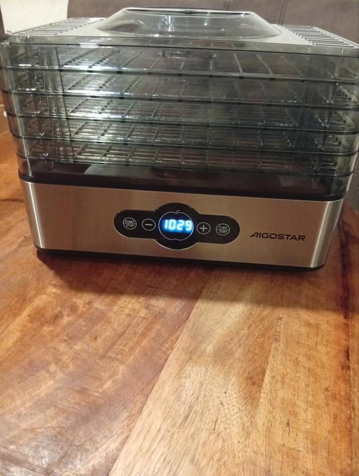 Aigostar Voedseldroger - Nieuw in doos!, Witgoed en Apparatuur, Slowcookers, Nieuw, Timer, Ophalen of Verzenden