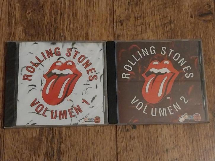 The Rolling Stones Volumen 1+2 Promo CD's Mexico., Cd's en Dvd's, Vinyl | Rock, Zo goed als nieuw, Rock-'n-Roll, Overige formaten