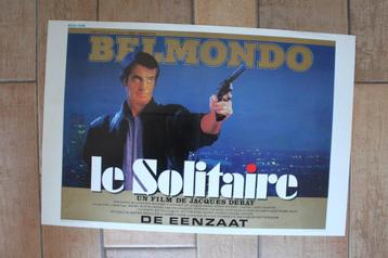 filmaffiche Jean-Paul Belmondo le solitaire filmposter beschikbaar voor biedingen