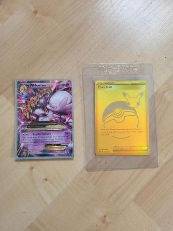 MMewtwo EX poke Ball pokemon beschikbaar voor biedingen