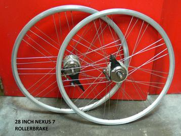 set wielen naafdynamo/nexus 7 beschikbaar voor biedingen